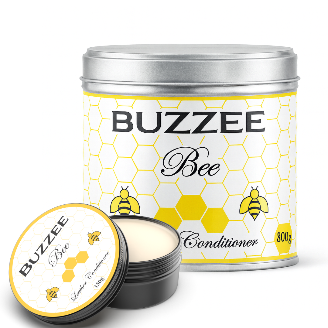 Buzzee Bee Leather Conditioner - 800g Tub + 1 Free 150g Tin