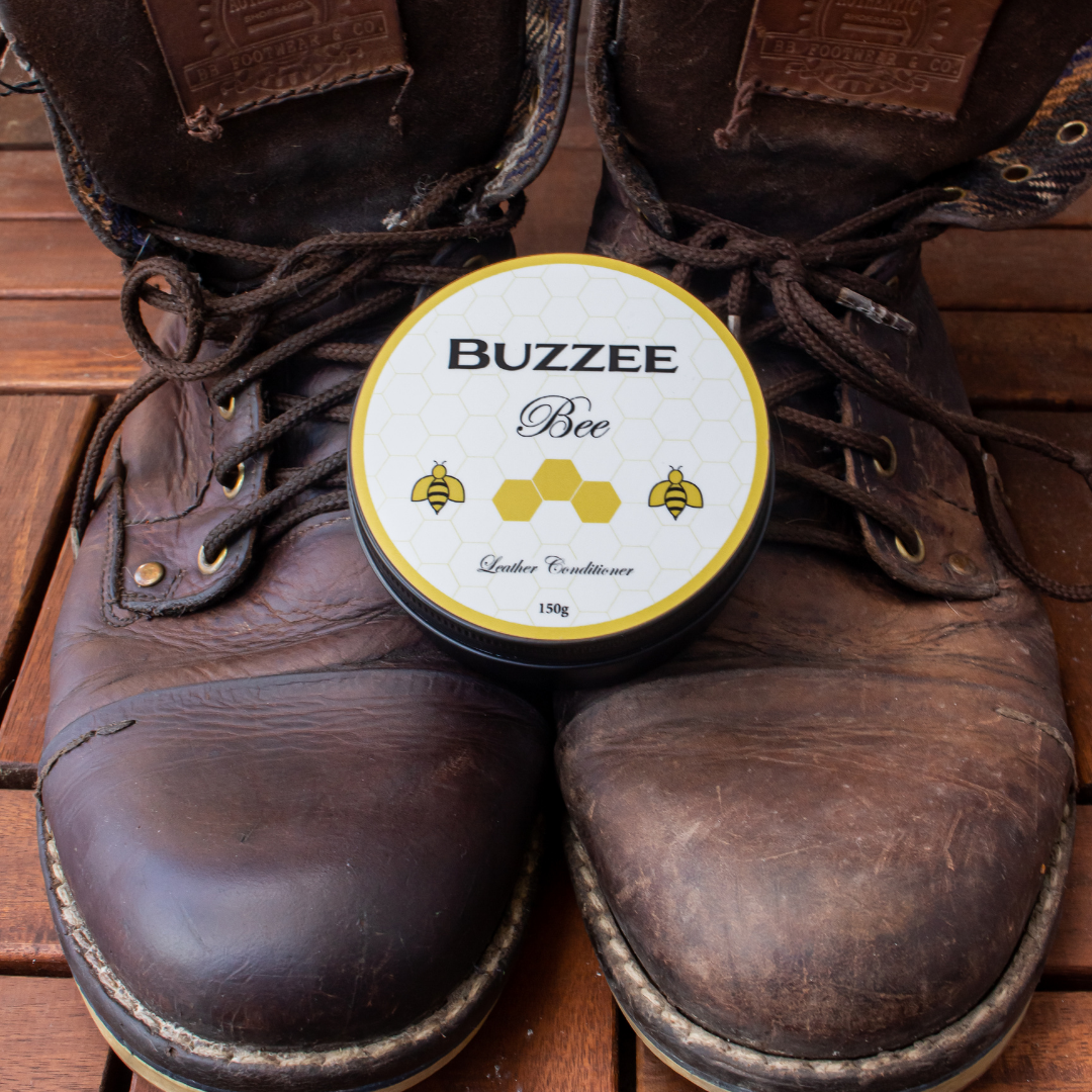 Buzzee Bee Leather Conditioner - 800g Tub + 1 Free 150g Tin